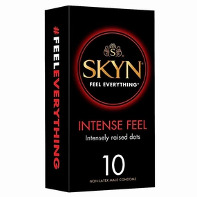 Skyn Intense Feel Textured Non-Latex Condoms