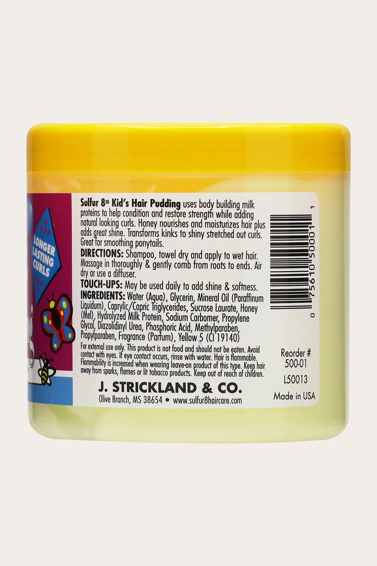 SULFUR8 KID'S FRIZZ FREE CURLS HAIR PUDDING 14.4oz