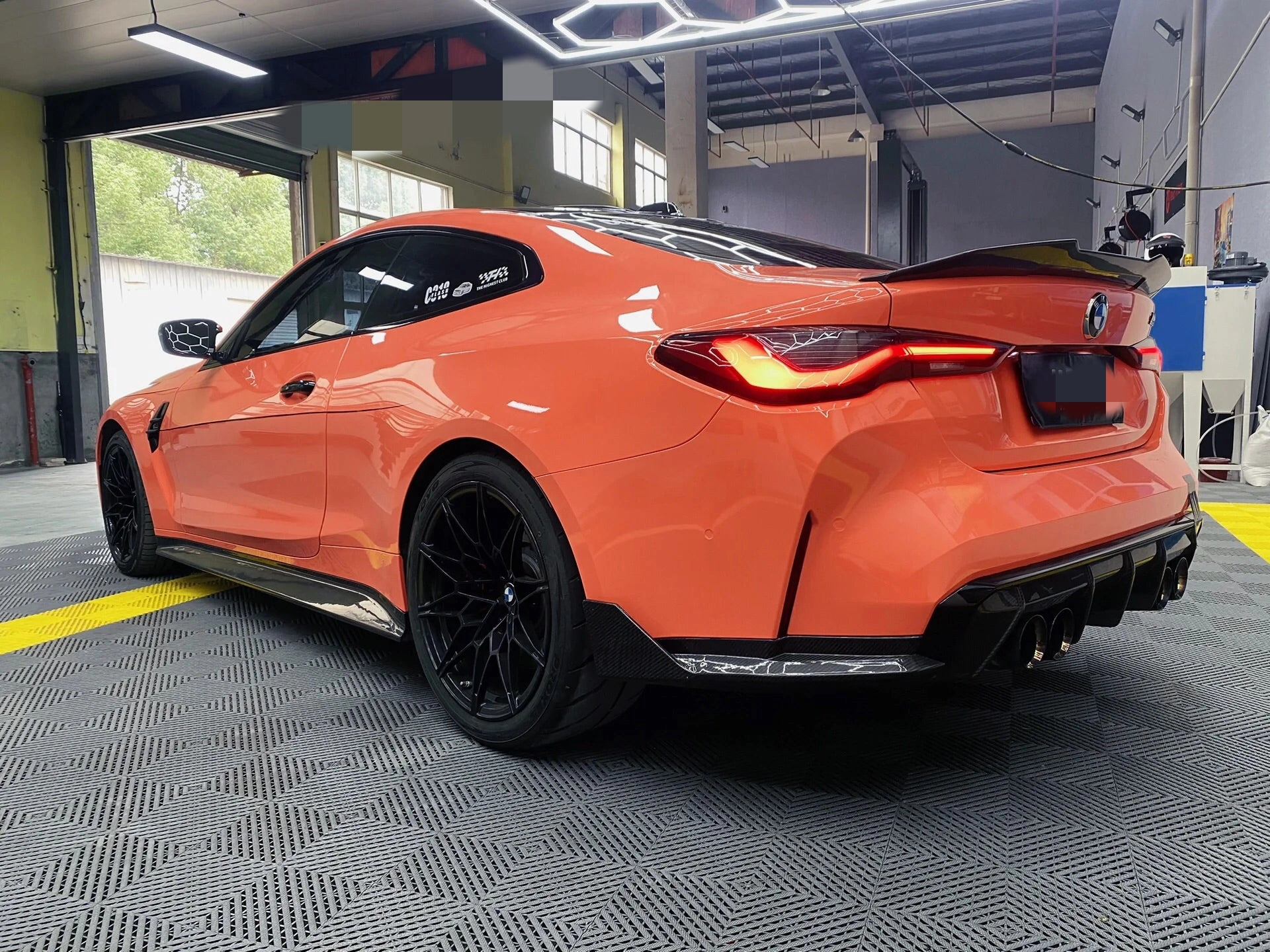 Super Gloss Coral Orange Car Wrap