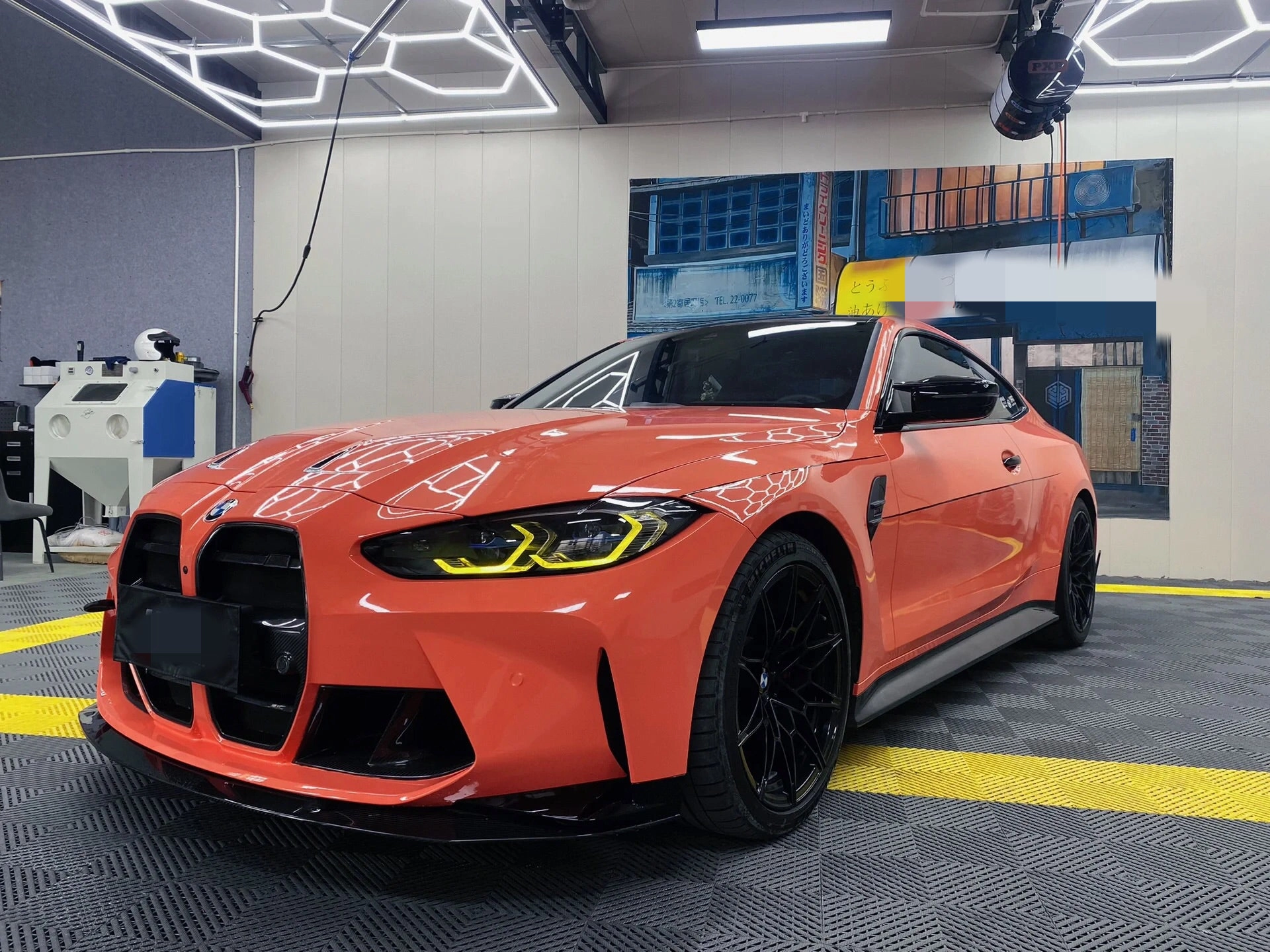 Super Gloss Coral Orange Car Wrap