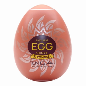 Tenga Hard Boiled II Stronger Firm Egg Masturbator - Shiny II Texture