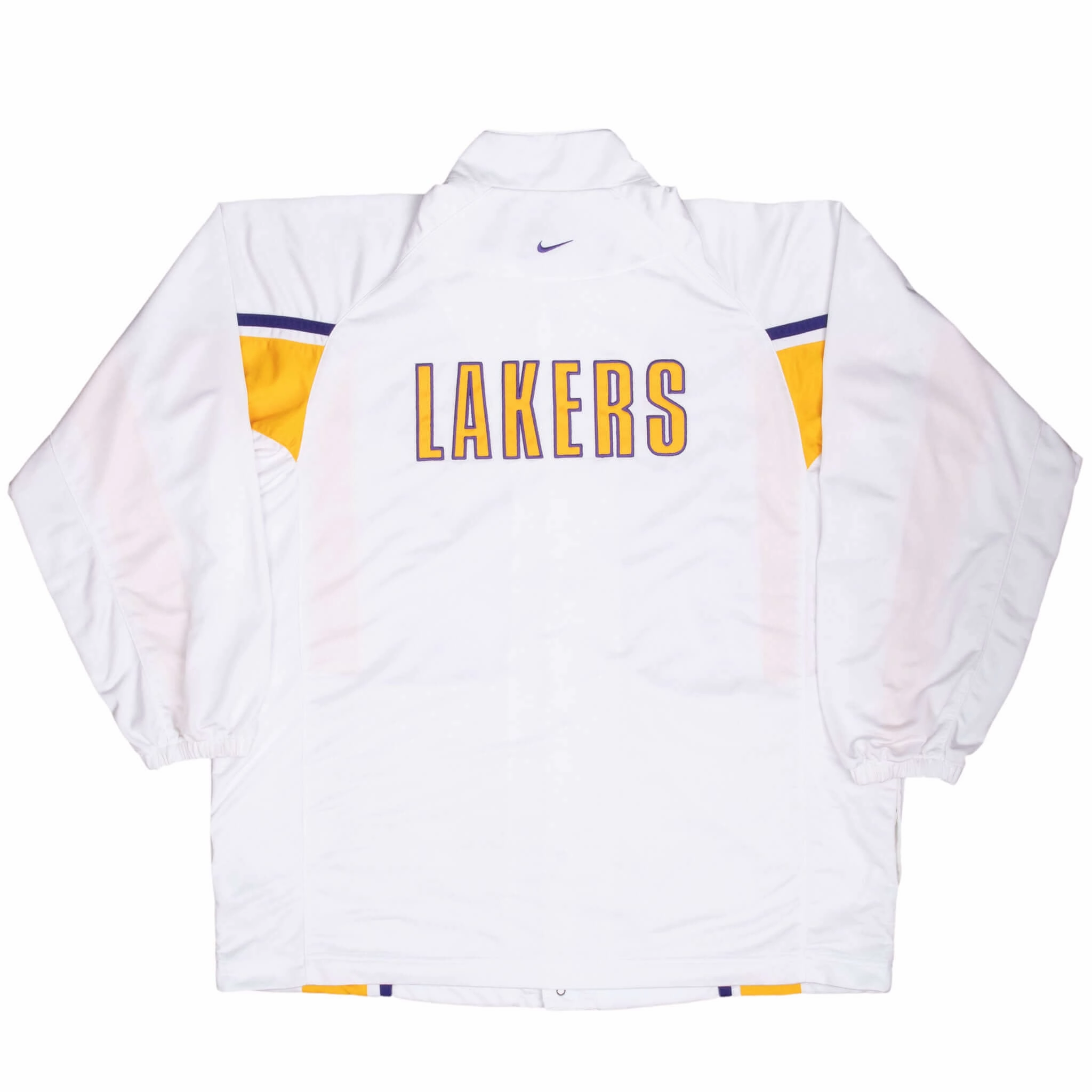 VINTAGE NBA NIKE LOS ANGELES LAKERS TRACKSUIT JACKET 2000S 2XL