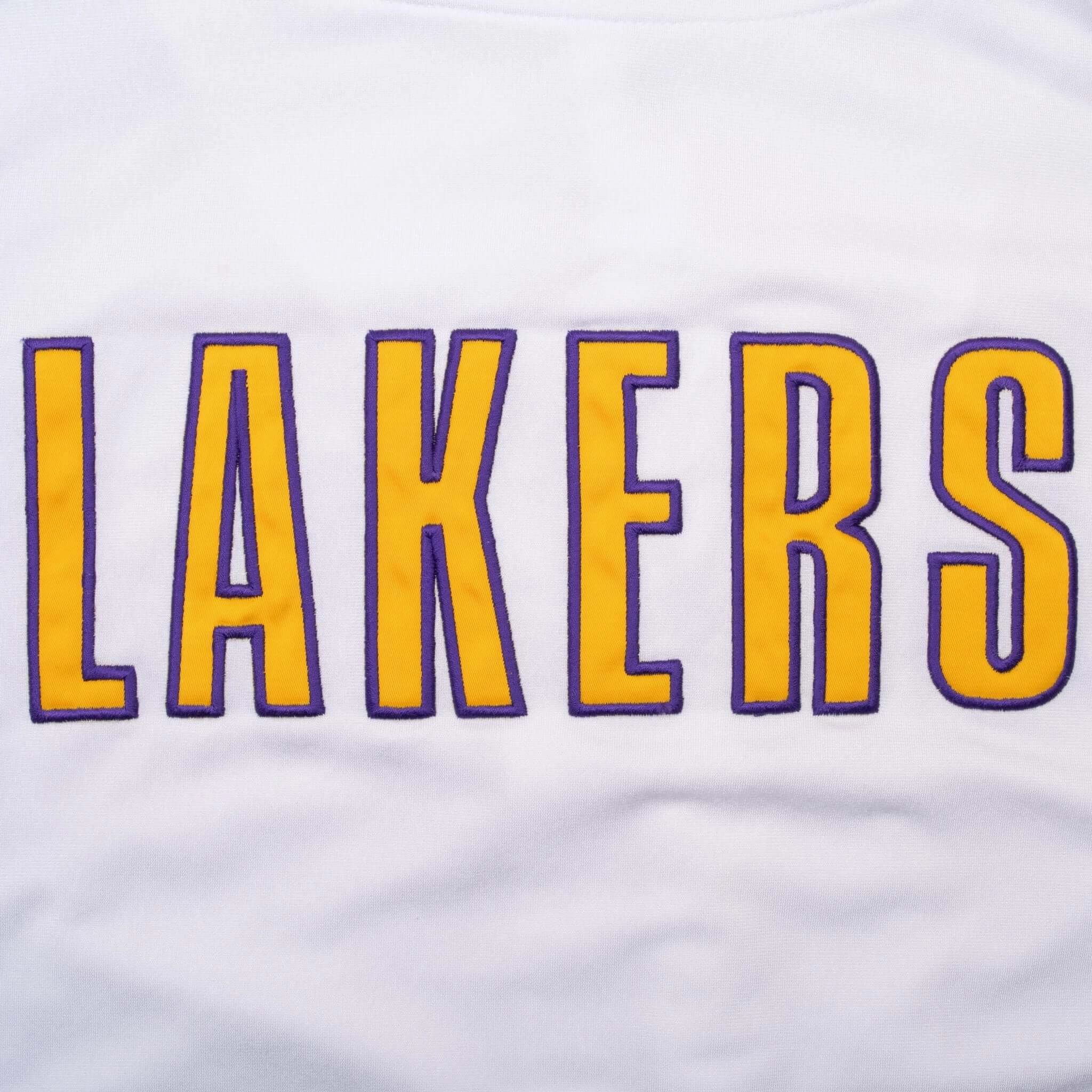 VINTAGE NBA NIKE LOS ANGELES LAKERS TRACKSUIT JACKET 2000S 2XL