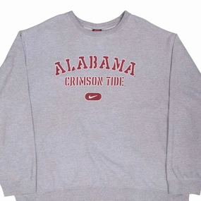 VINTAGE NCAA NIKE ALABAMA CRIMSON TIDE SWEATSHIRT 1990S 2XL MADE IN USA