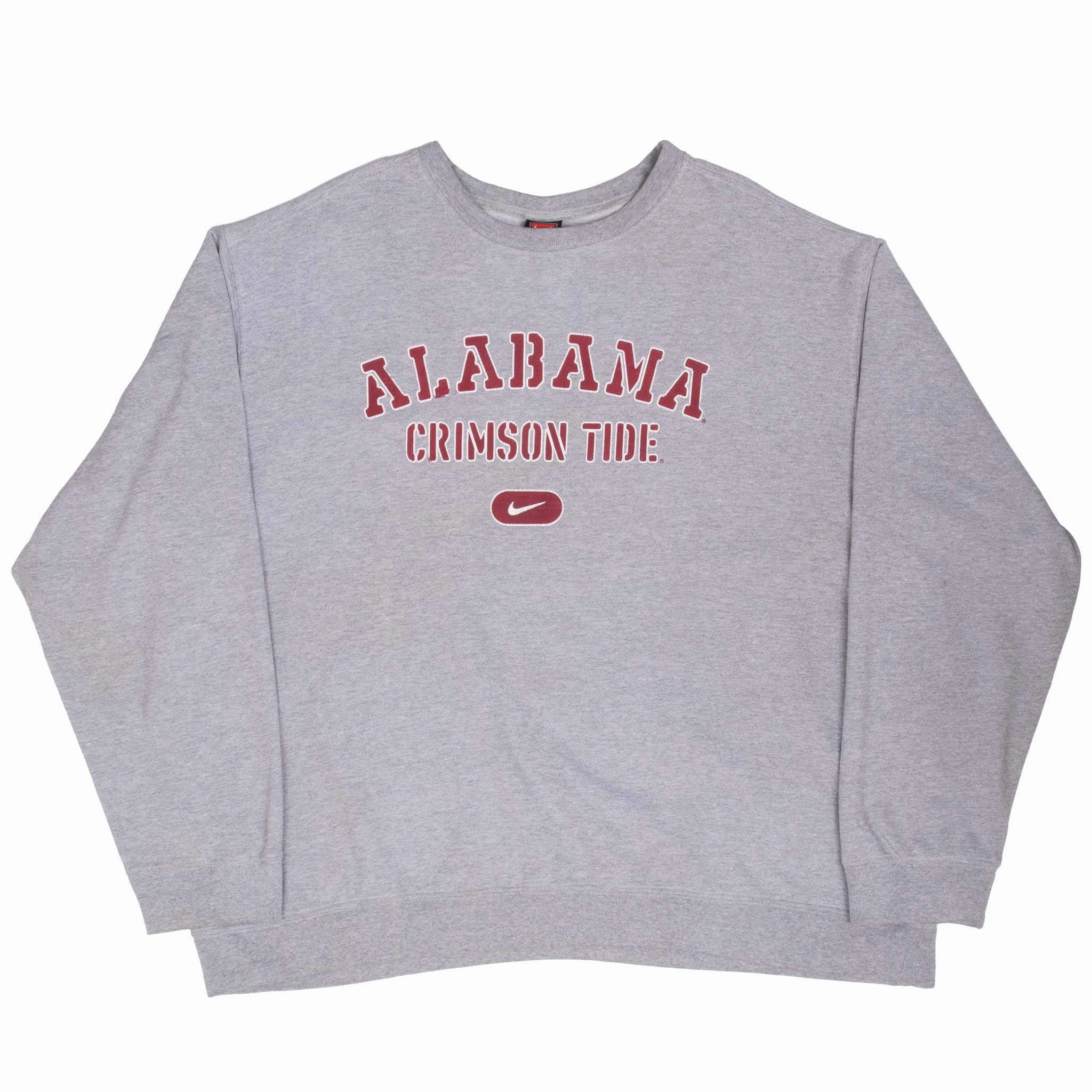 VINTAGE NCAA NIKE ALABAMA CRIMSON TIDE SWEATSHIRT 1990S 2XL MADE IN USA