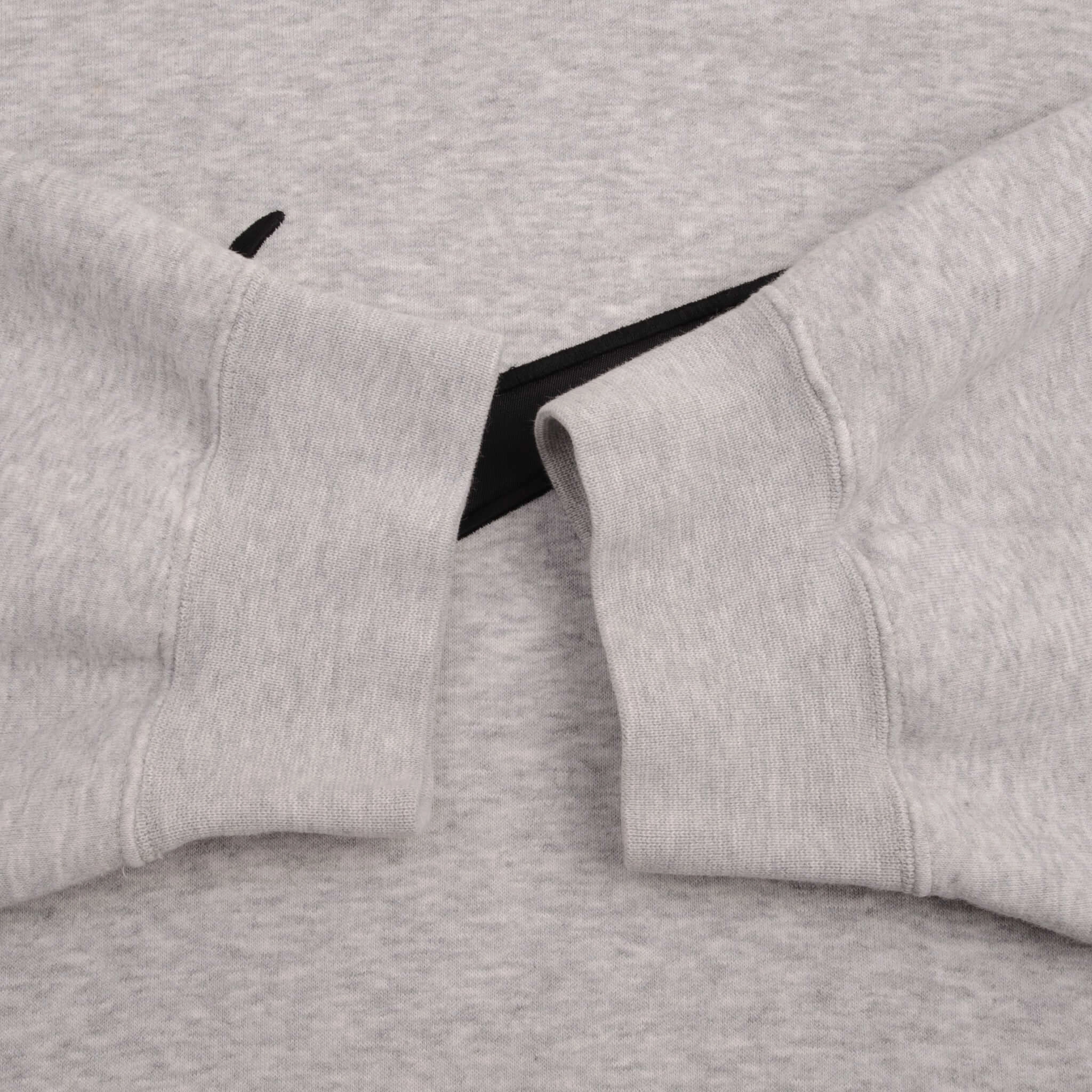 VINTAGE NIKE BIG SWOOSH GREY HOODIE SWEATSHIRT 2000S SIZE XL