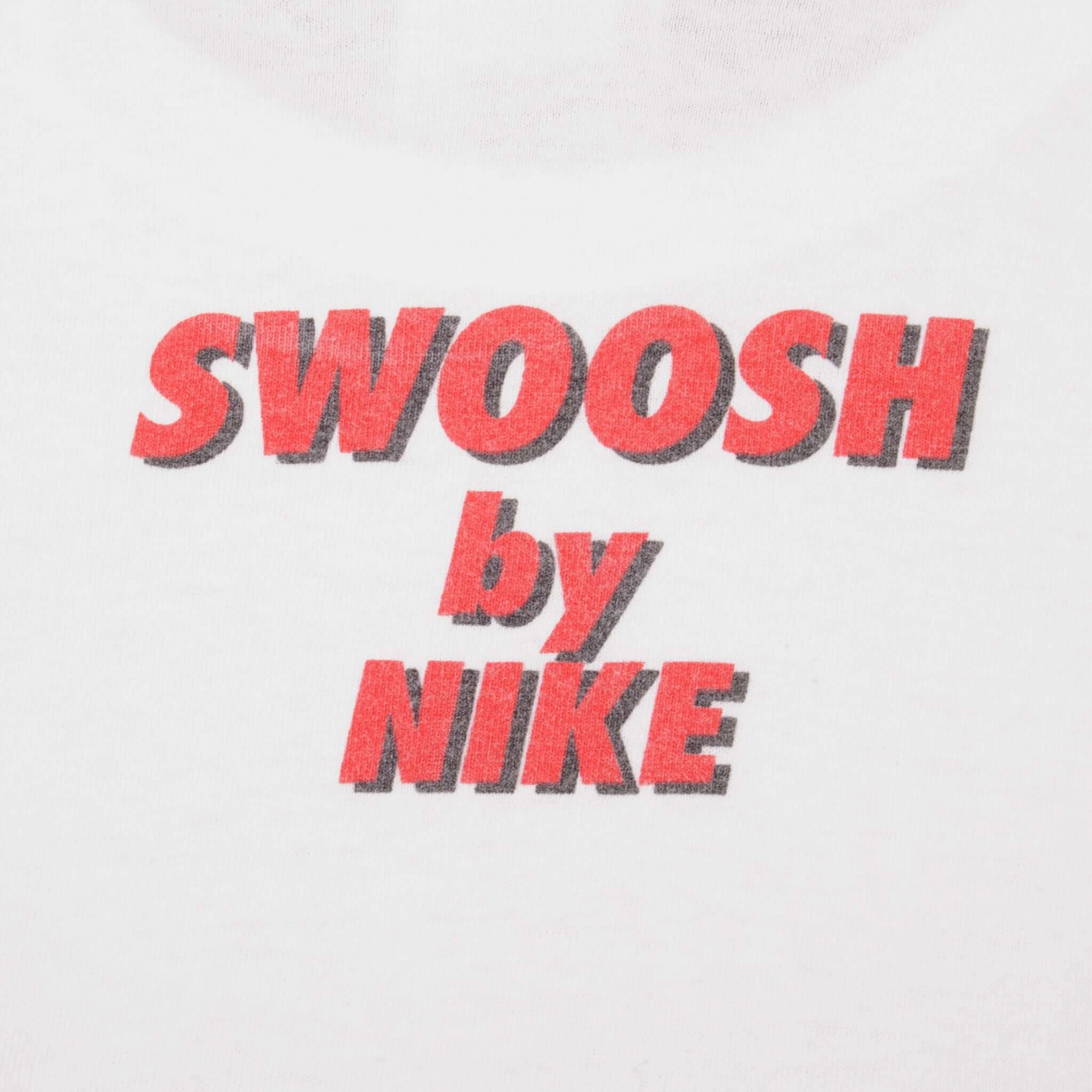 VINTAGE NIKE BIG SWOOSH TEE SHIRT 90S SIZE 2XL MADE IN USA