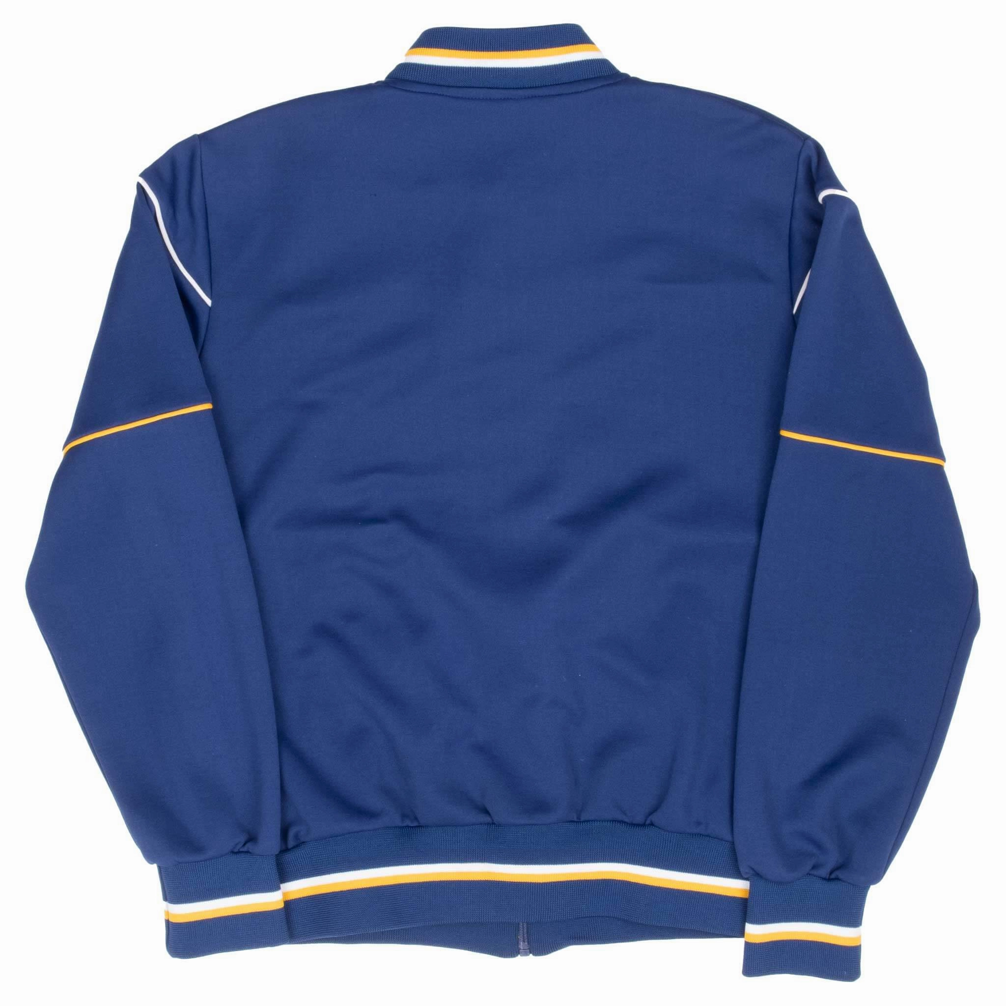 VINTAGE NIKE BLUE TRACK JACKET EARLY 1980S SMALL