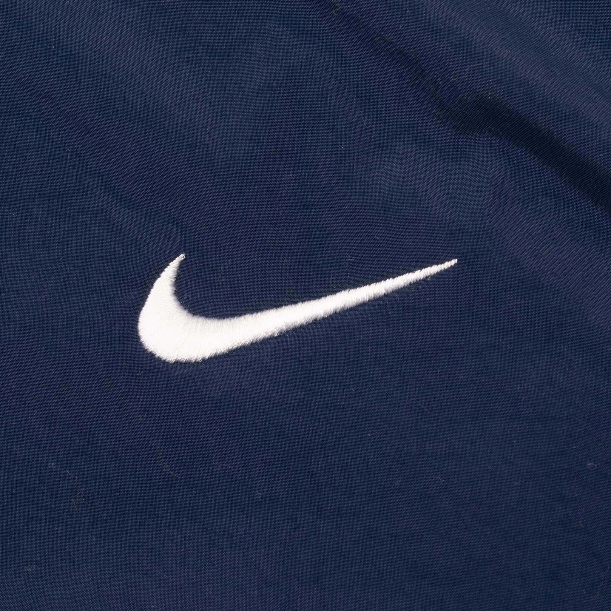 VINTAGE NIKE BYU BRIGHAM YOUNG WINDBREAKER JACKET 1990S MEDIUM MADE IN USA