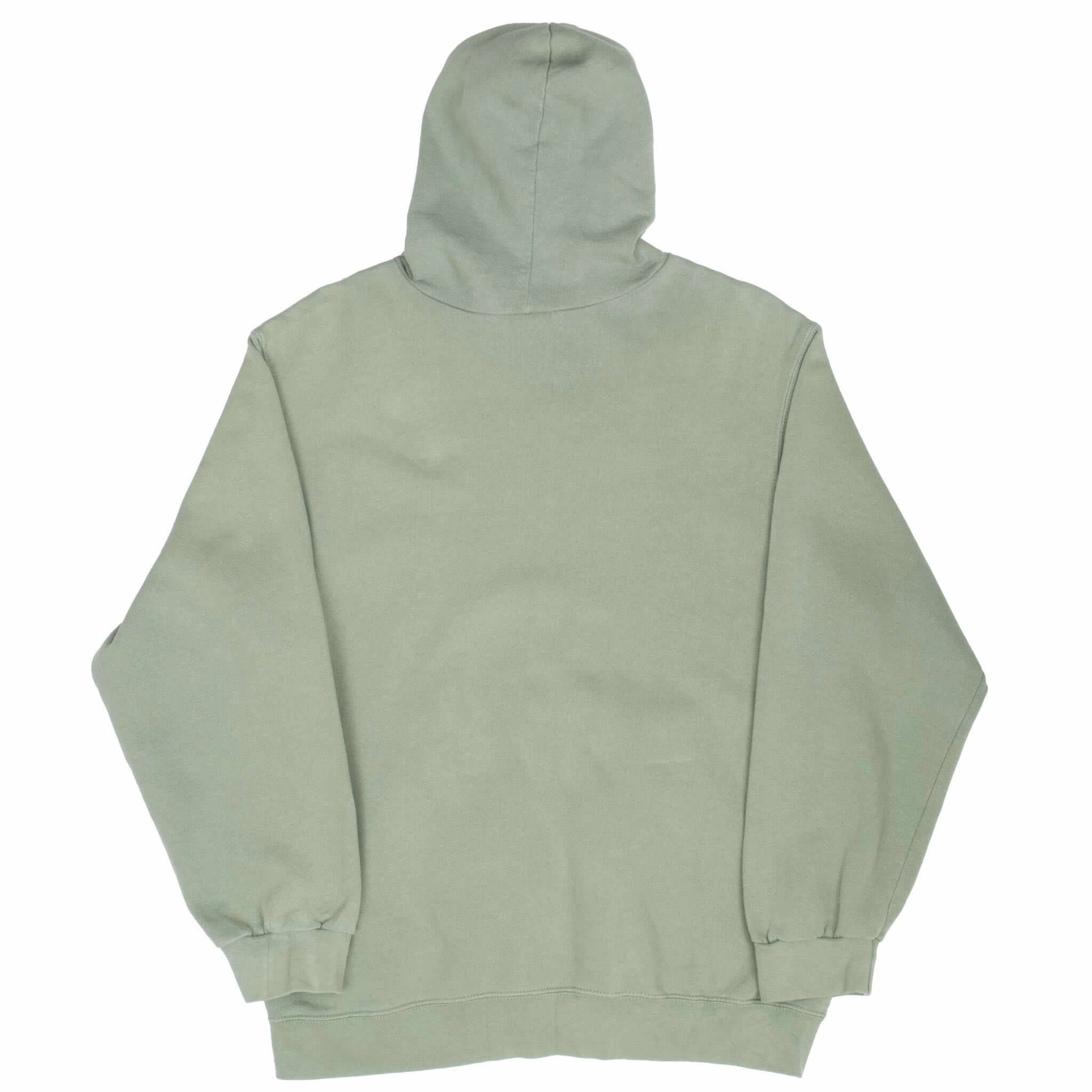 VINTAGE NIKE CENTER SWOOSH SAGE GREEN TRAVIS SCOTT HOODIE 2000S MEDIUM