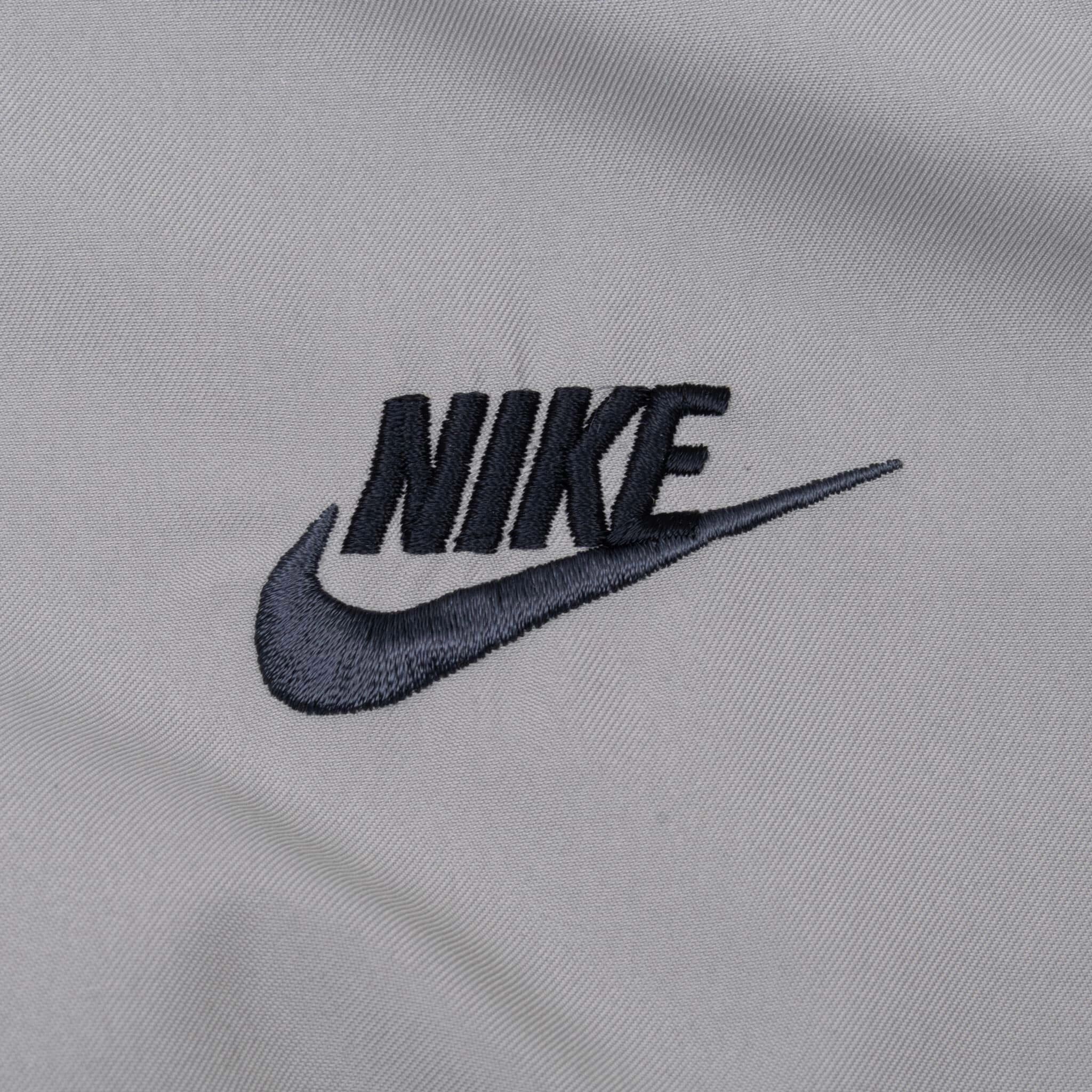 VINTAGE NIKE GREY WINDBREAKER JACKET 2000S LARGE