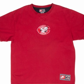VINTAGE NIKE MLB CINCINNATI REDS COPPERSTOWN TEE SHIRT 2000S LARGE