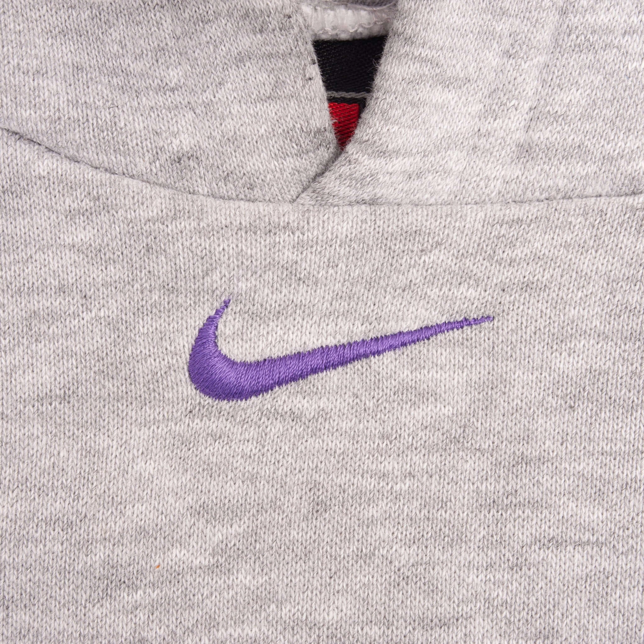 VINTAGE NIKE NBA LOS ANGELES LAKERS CENTER SWOOSH HOODIE SWEATSHIRT 1990S SZE XL