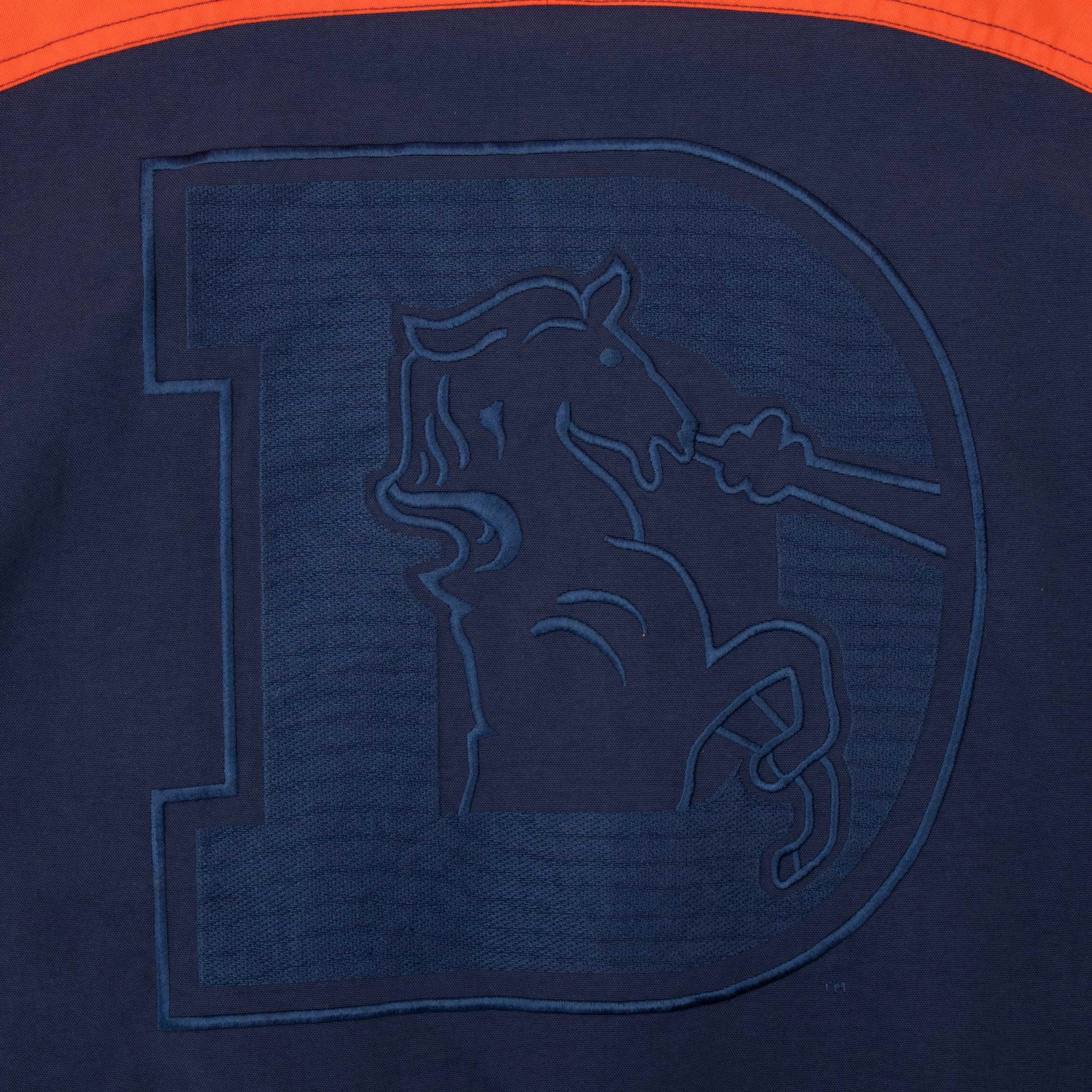 VINTAGE NIKE NFL DENVER BRONCOS BOMBER JACKET 1990S SIZE 2XL