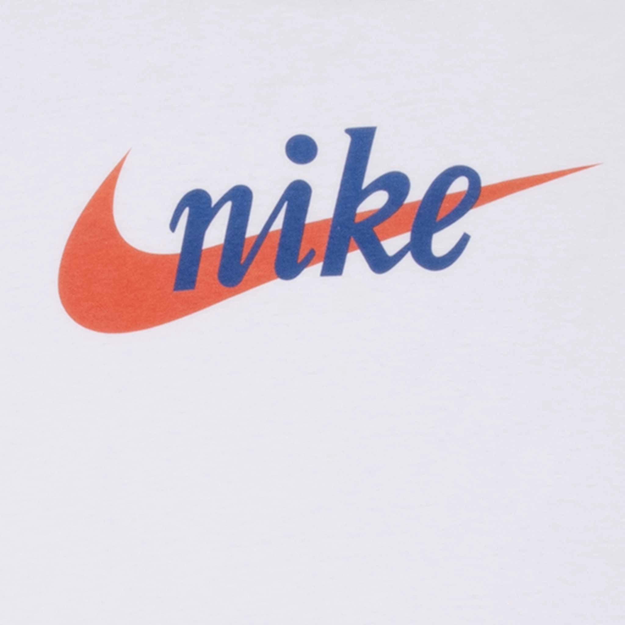 VINTAGE NIKE SPELLOUT WHITE TEE SHIRT 1990S XL MADE IN USA
