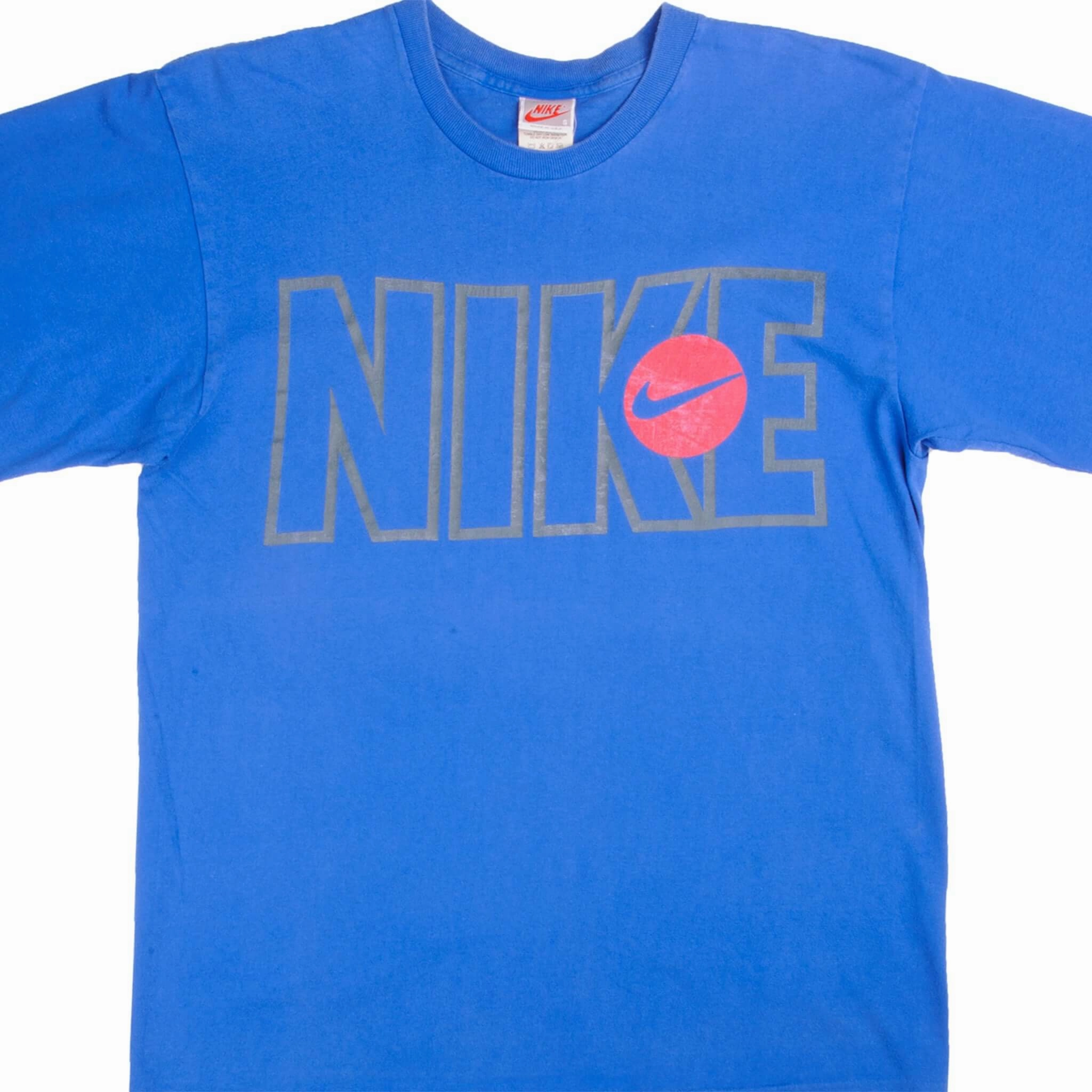 VINTAGE NIKE TEE SHIRT 1987-1994 SIZE MEDIUM MADE IN USA