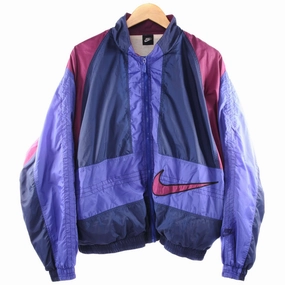 VINTAGE NIKE WINDBREAKER NYLON JACKET SIZE LARGE