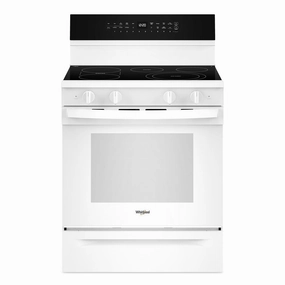 Whirlpool White Electric Freestanding Range (5.3 Cu.Ft.) - YWFES7530RW